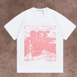 Off-white men's white short sleeve T-shirt